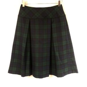Pendleton Plaid Pleated Skirt Size 6
